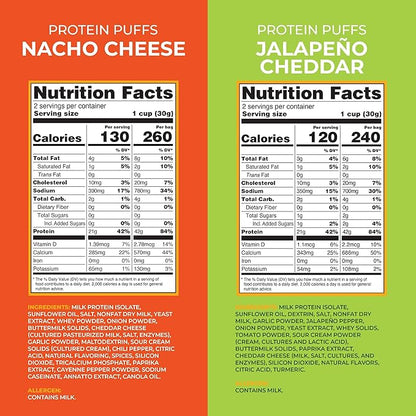 Twin Peaks Protein Puffs & Italian Dressing Starter Pack – Low Carb, Keto-Friendly, High Protein, Gluten-Free Snack