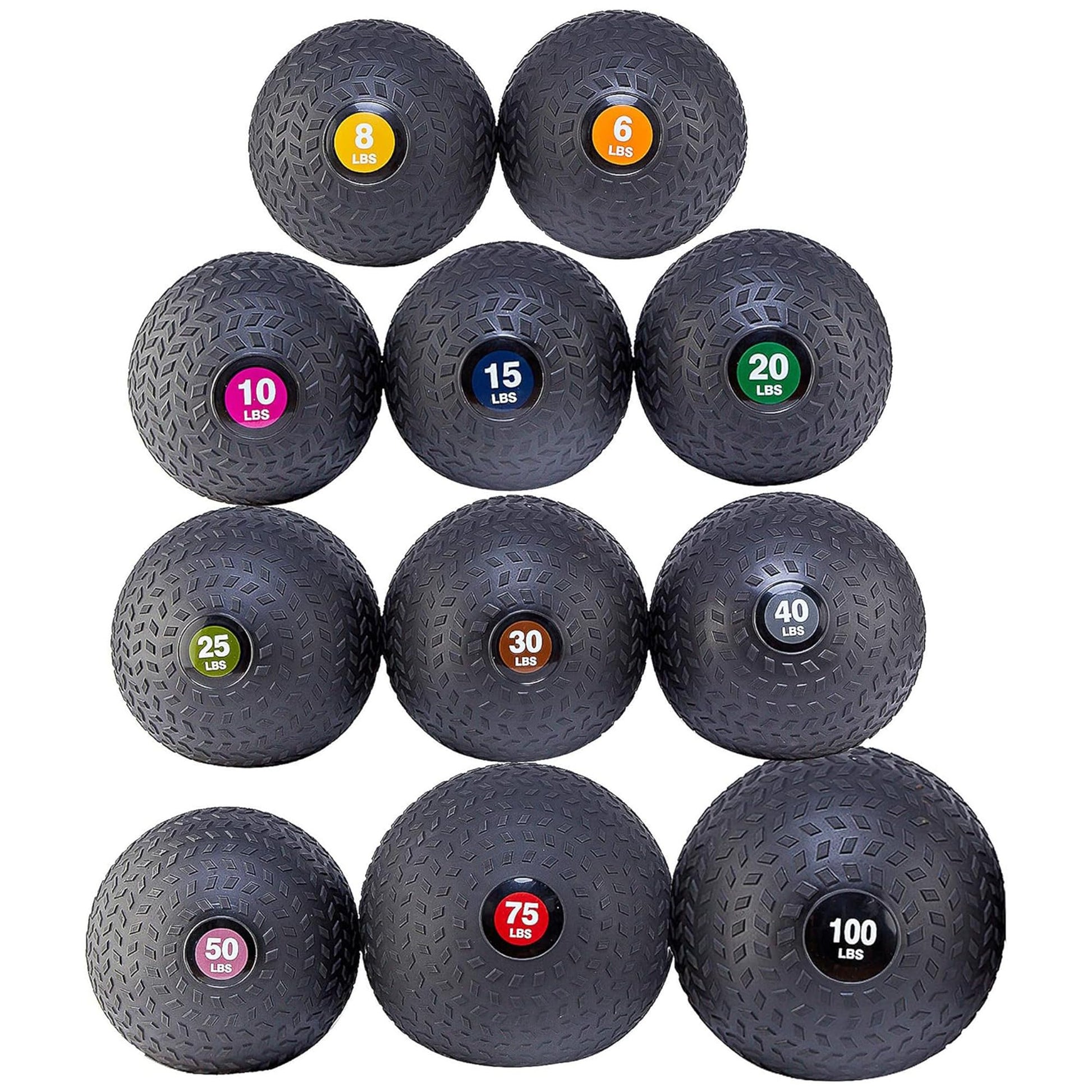 Fitvids Workout Exercise Fitness Weighted Medicine Ball, Wall Ball and Slam Ball, Multiple Styles