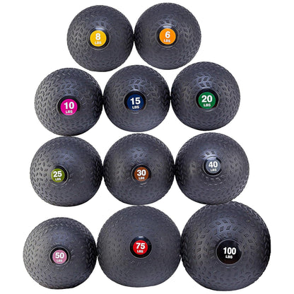 Fitvids Workout Exercise Fitness Weighted Medicine Ball, Wall Ball and Slam Ball, Multiple Styles