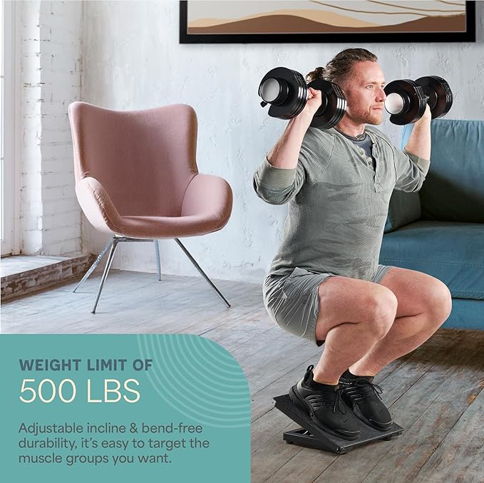 Lifepro Calf Stretcher Slant Board - Holiday Gifts Incline Board for Calf Stretching, Ankle Slant Board, Strengthen and Tone Your Calves with Our Durable and Adjustable Calf Stretch Board