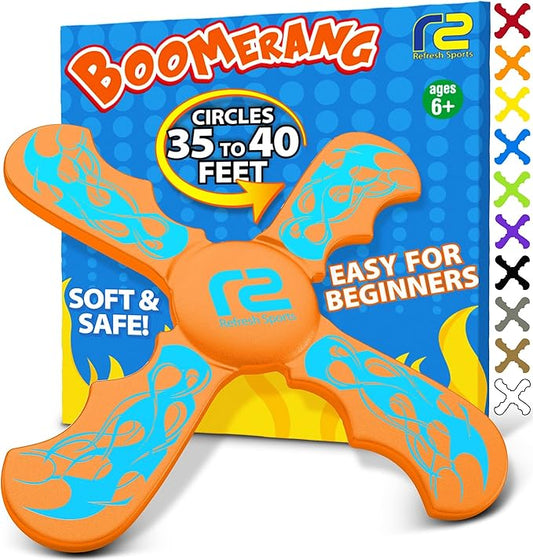 Boomerang for Kids - Best Gifts for Boys & Girls Gift Ideas - Kid Stocking Stuffers & Fun Holiday