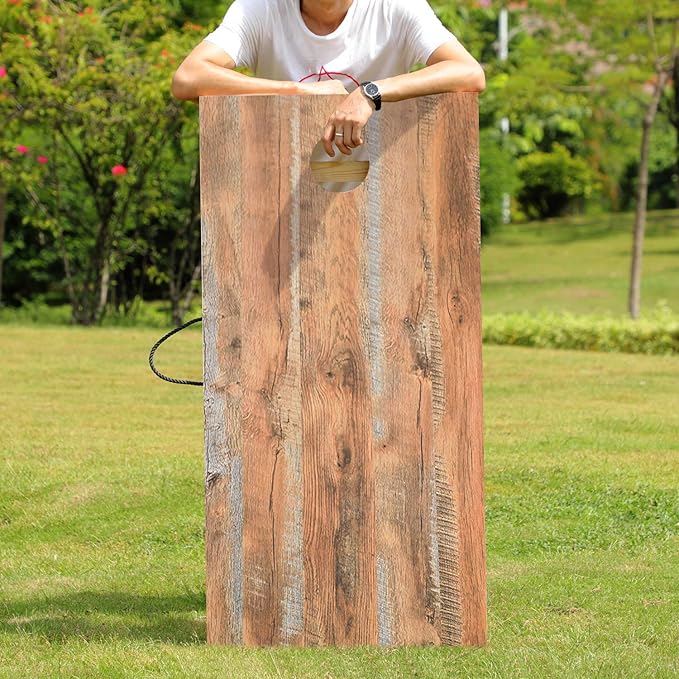 Solid Wood Premium Cornhole Game Set, Bean Bag Toss Game for Tailgate, Outdoor, Backyard - Professional Portable Cornhole Boards & Set of 8 Cornhole Bean Bags (Junior, Tailgate, Regulation Size)