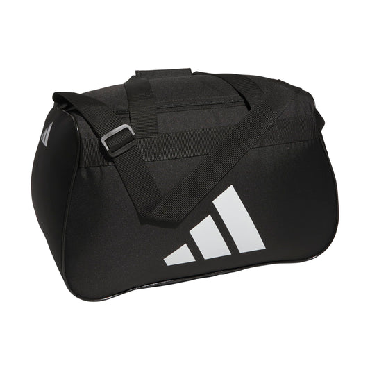 adidas Power Gym Bag – Lightweight Small Duffel, Black/White, OSFA