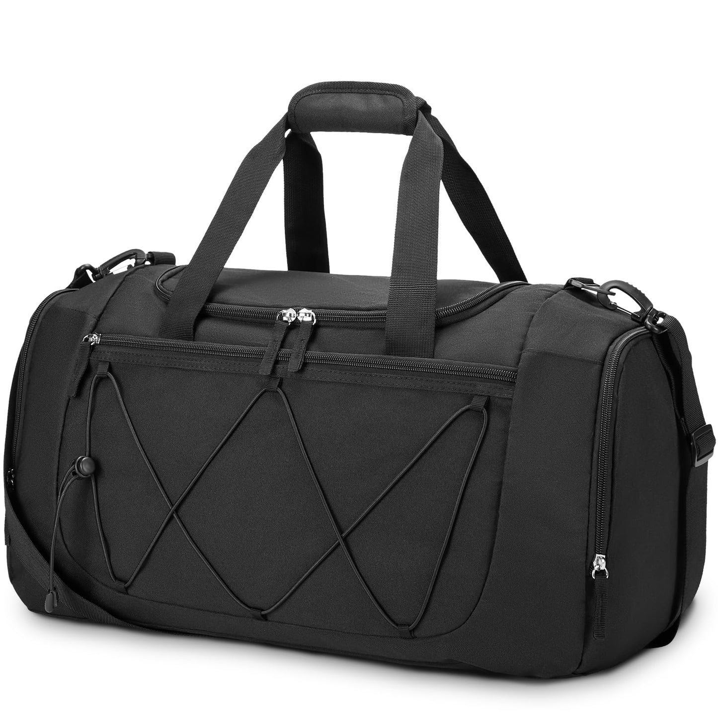 Vorspack 21 Inches Gym Bag for Men, Duffel Bag with Shoe Compartment