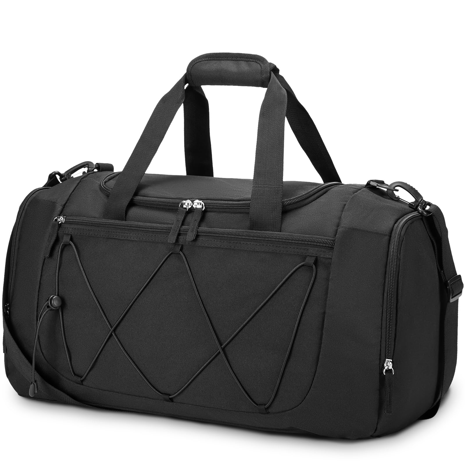 Vorspack 21 Inches Gym Bag for Men, Duffel Bag with Shoe Compartment