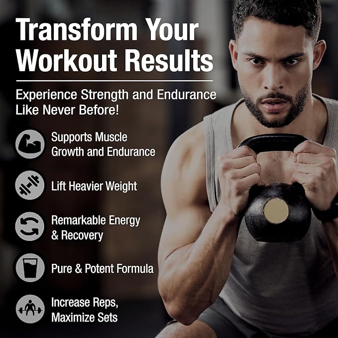 German Creatine - Micronized Creatine Monohydrate Powder, 99.99% Pure Creapure for Muscle Growth, Strength & Performance, Supports Muscle Recovery, 3rd Party Tested, Unflavored - 270g (54 Servings)