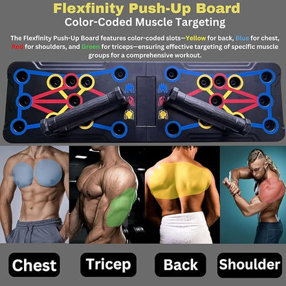 Push Up Board, Portable 25-In-1 Push up Board for Men, | Pilates Bar & Fitness Accessories with Resistance Bands & Ab Roller Wheel, Professional Strength Training Equipment For Man and Women