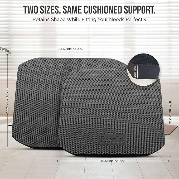 Balance Pad ??Premium POE Foam, Non-Slip Stability Pad for Physical Therapy, Yoga, Core Training & Rehab