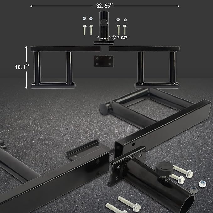 Viking Press Landmine Handle T-Bar Row Attachment for 2-Inch Olympic Barbell