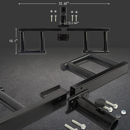 Viking Press Landmine Handle T-Bar Row Attachment for 2-Inch Olympic Barbell