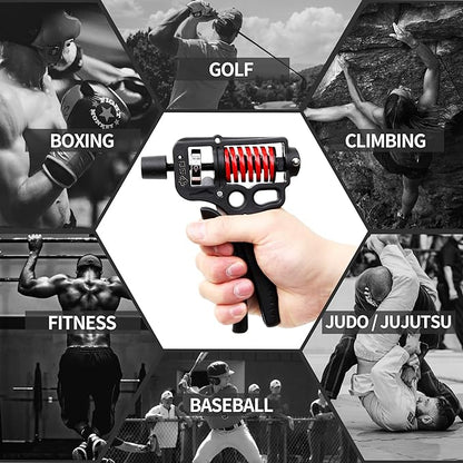 GD Grip Strength Trainer (Premium Adjustable Grip Strengthener for Forearm Training) Wrist and