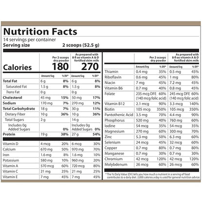 GoTrim Chocolate Protein Shakes Ready to Drink ??High Protein, High Fiber, Meal Replacement, No Added Sugar, Gluten-Free, 14 Servings ??Perfect for Weight Loss, Muscle Building, and Busy Lifestyles