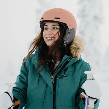 Retrospec Zephyr Ski Helmet - Snowboard Helmet for Adults & Youth - Adjustable Fit with Breathable Vents for Men, Women, Boys and Girls