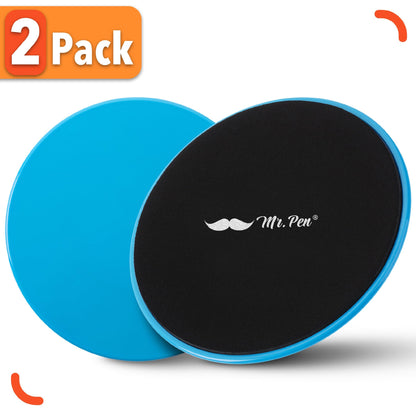 Mr. Pen- Core Sliders for Working Out, 2 Pack, Dual Sided