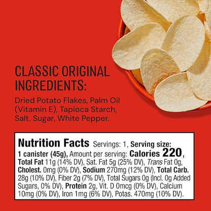 The Good Crisp Company, Good Crisps Minis (Original, 1.6 Ounce, Pack of 12) Non-GMO, Allergen Friendly, Potato Chip Snack Pack, Gluten Free Snacks