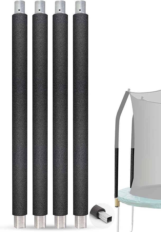 Trampoline Poles Replacement for Skywalker Or Jumpzylla,Galvanized Trampoline Enclosure Pole for Skywalker or Jumpzylla,Replace Parts#4201 4202 4135 OR for Jumpzylla 8ft 10ft&12ft 14ft