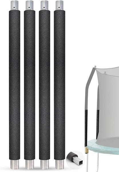 Trampoline Poles Replacement for Skywalker Or Jumpzylla,Galvanized Trampoline Enclosure Pole for Skywalker or Jumpzylla,Replace Parts#4201 4202 4135 OR for Jumpzylla 8ft 10ft&12ft 14ft