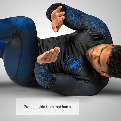 Hayabusa Geo Long Sleeve Jiu Jitsu Rashguard