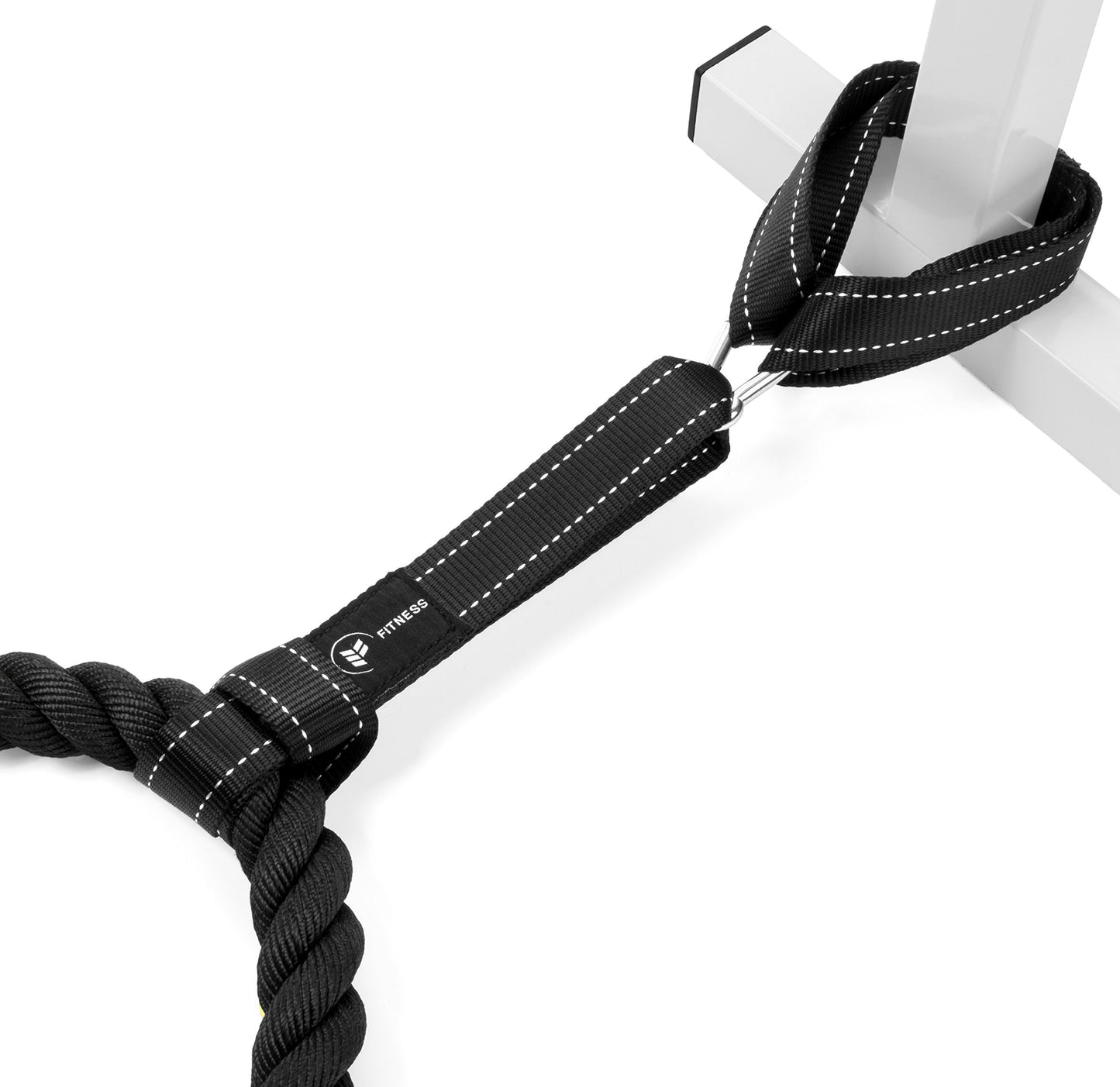Battle Rope Anchor Strap Kit, Includes Exercise Guide, Easy and Fast Setup