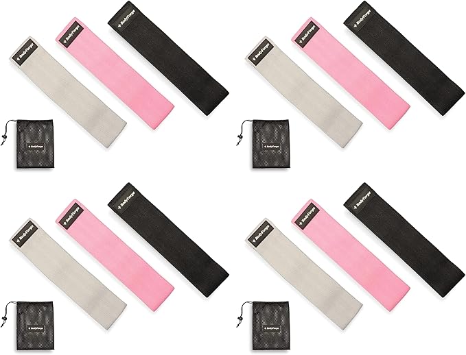 BodyForge Resistance Bands, Exercise Bands, Resistance Bands for Working Out, Work Out Bands with Handles for Men and Women Fitness, Strength Training Home Gym Equipment