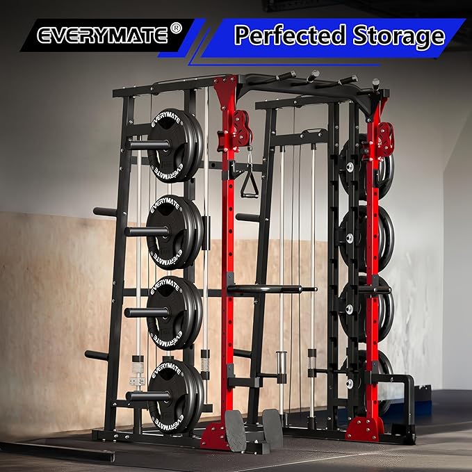 Weight Plate Storage Rack, Olympic Weight Plate Holder, Bumper Plate Storage, Home Gym Organizer