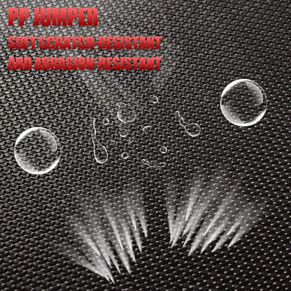 Newan 40"-48" Silent Mini Trampoline Fitness Trampoline Bungee Rebounder Jumping Cardio Trainer Workout for Adults-Max Limit 330lbs