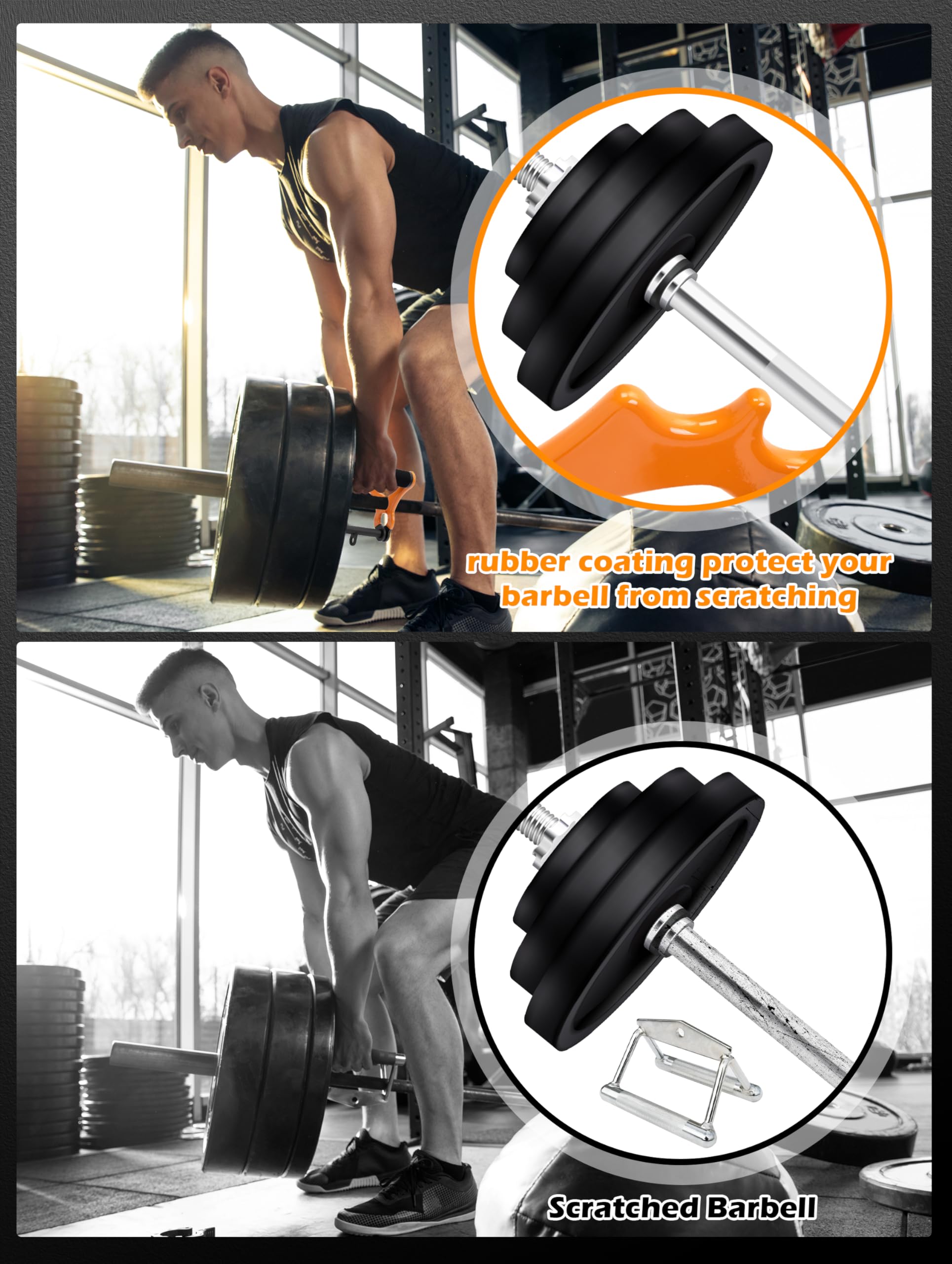 Lovind V Bar Landmine Attachment T Bar Handle for Barbell Bars，Foldable V Bar Row Handle Double D