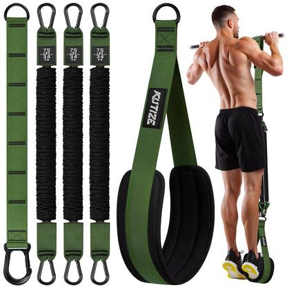 KUTIZE Pull Up Assistance Bands, 3 Adjustable Heavy Duty Pull Up Assist System with Comfortable