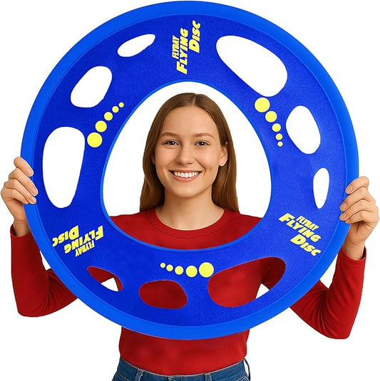 Giant Flying Disc Soft, Foldable & Floats in Air - Encourage Outdoor Play & Family Fun - Great for