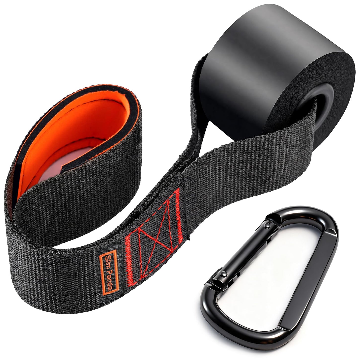 Slim Panda Door Anchor for Resistance Bands,Heavy Duty Resistance Band Door Anchor For Home