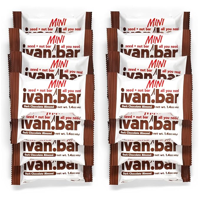Protein Packed Energy Snack Bar | Provides Healthy Energy | Vegan, All Natural Ingredients | Soy, Dairy & Gluten Free (1.4 Ounce (Pack of 24 Bars), Chocolate)