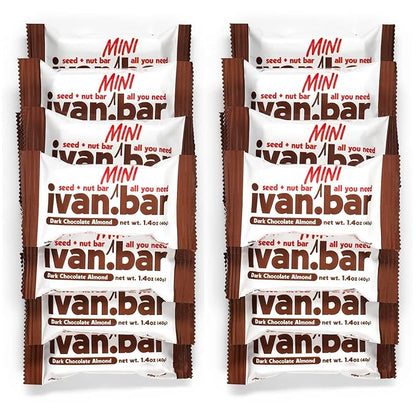 Protein Packed Energy Snack Bar | Provides Healthy Energy | Vegan, All Natural Ingredients | Soy, Dairy & Gluten Free (1.4 Ounce (Pack of 24 Bars), Chocolate)