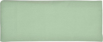 Weighted Eye Pillow - Flaxseeds & Lavender Eye Pillow Weighted for Restorative Yoga, Meditation & Stress Relief (Green, Scented)
