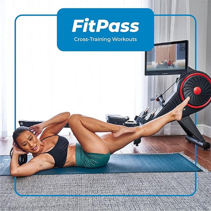 Echelon Row Series ??Foldable Rowing Machine for Full-Body, Low-Impact Workouts with 22??Rotating HD Screen, Built-In Soundbar, Bluetooth Resistance & 30-Day Membership with Live Classes