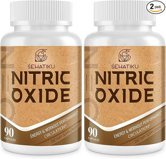 Nitric Oxide Supplement, Nitric Oxide Booster & 6-in-1 Phytonutrient Blend for Heart, Flow, Immune