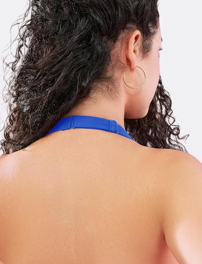 VOYJOY Sports Bras for Women Basic Wireless Bra Crop Workout Yoga Bra Sexy Tank Top