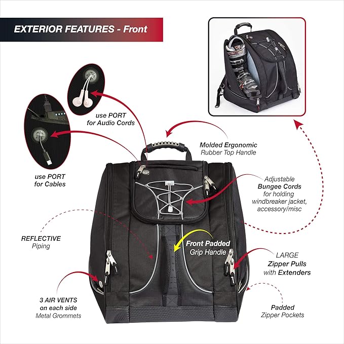 Athalon Everything Boot Bag/Backpack