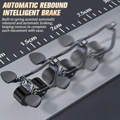 2026 Upgraded Ab Roller Wheel with Knee Mat &Timer