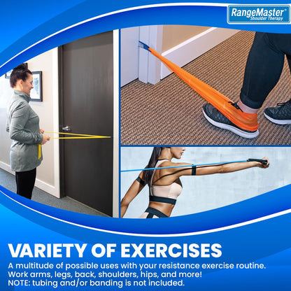RangeMaster TheraLoop Door Anchor | Secure Non-Slip Resistance Band Anchor for Physical Therapy and