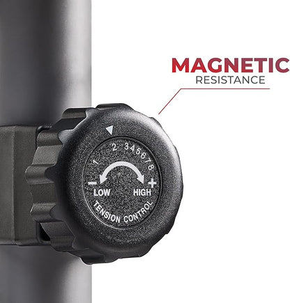 Sunny Health & Fitness Smart 2-in-1 Upright Elliptical Full-Body Exerciser, Home Cross-Training Arm/Leg Cardio Workout Machine, Optional Free SunnyFit App Bluetooth Link or Electro-Magnetic Resistance