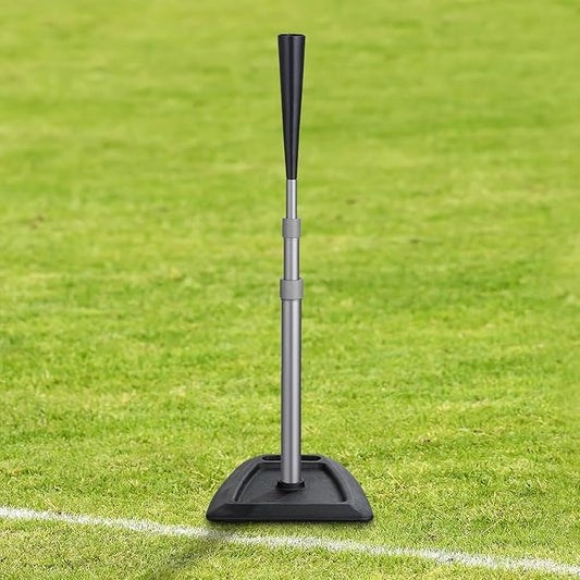 Baseball Tees for Hitting Adjustable Height Batting Tee 24" to 45" Easy Assemble Softball Tee with