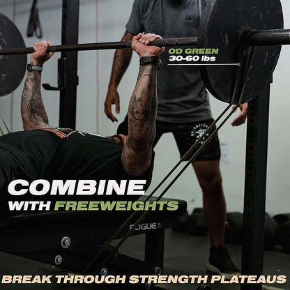 Pull Up Assistance Bands for Working Out - Resistance Bands Set for Men, Exercise, Workout, Fitness, Strength, Weightlifting, Training, Powerlifting, Stretch, Crossfit WOD