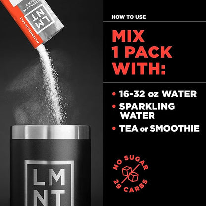 Drink LMNT Zero Sugar Electrolytes - Variety Pack Bundle | Drink Mix | 36-Count