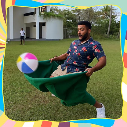 4 Pcs Granny Pants Yard Game Giant Pants Outdoor Game for Adults Outdoor Recreational Tossing & Catching Prop for Family Gatherings, Friends Party, Backyard BBQ Party