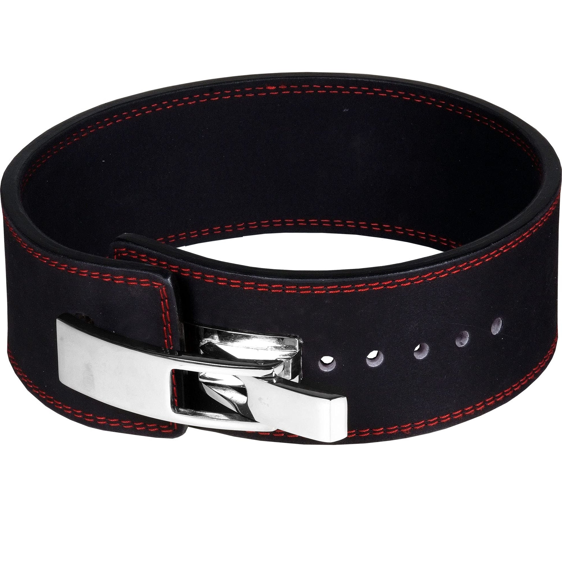 IBRO Powerlifting Lever Gym Belt – Power 10MM Extreme Heavy Duty Genuine Leather Belts - Squats