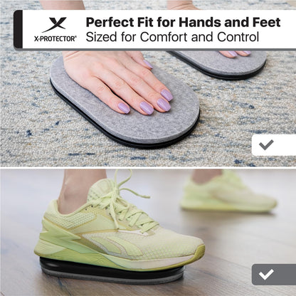 X-Protector Core Sliders for Working Out - 2 PCS Fitness Sliders Discs
