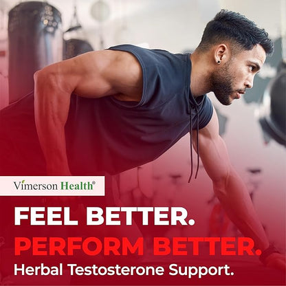 Testosterone Supplement for Men ??Libido Support: Maca Root, Fenugreek, Tongkat Ali, Horny Goat Weed & Tribulus ??Muscle Builder for Men ??Energy, Drive & Strength ??Workout Supplements ??30 Capsules