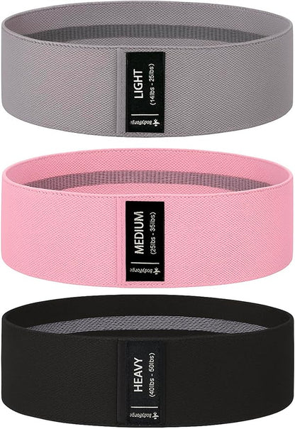 BodyForge Resistance Bands, Exercise Bands, Resistance Bands for Working Out, Work Out Bands with Handles for Men and Women Fitness, Strength Training Home Gym Equipment