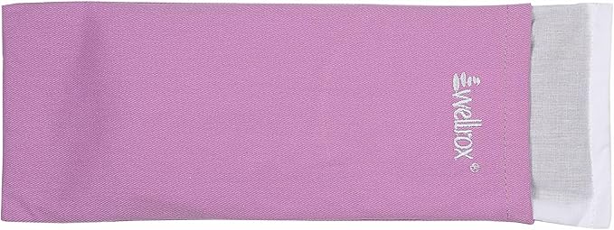 Weighted Eye Pillow - Flaxseeds & Lavender Eye Pillow Weighted for Restorative Yoga, Meditation & Stress Relief (Lavender, Scented)