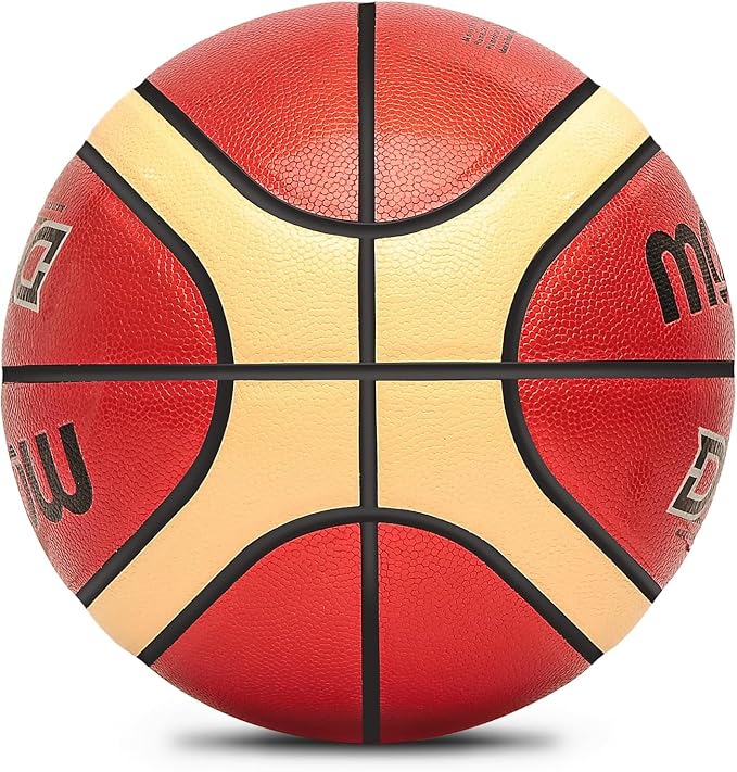 Training Soft Touch Rubber and Faux Leather Fighting Basketball, High Bounce Indoor Outdoor Basketball Gift